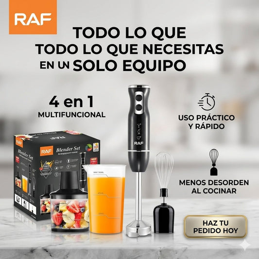 Batidora Multifunción Raf 4 en 1 Turbo