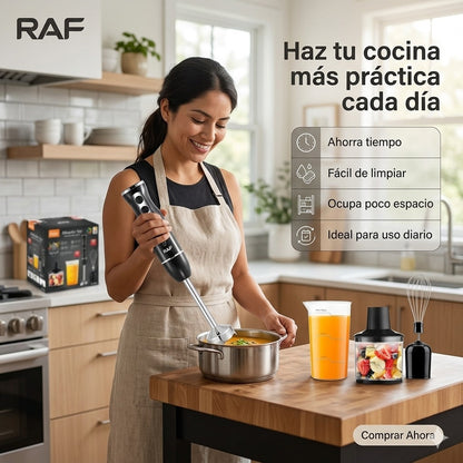 Batidora Multifunción Raf 4 en 1 Turbo